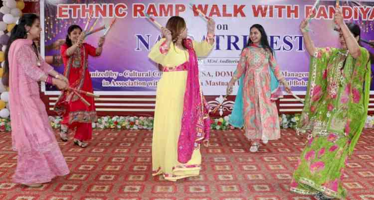Navratri Celebrations at BMU, Rohtak