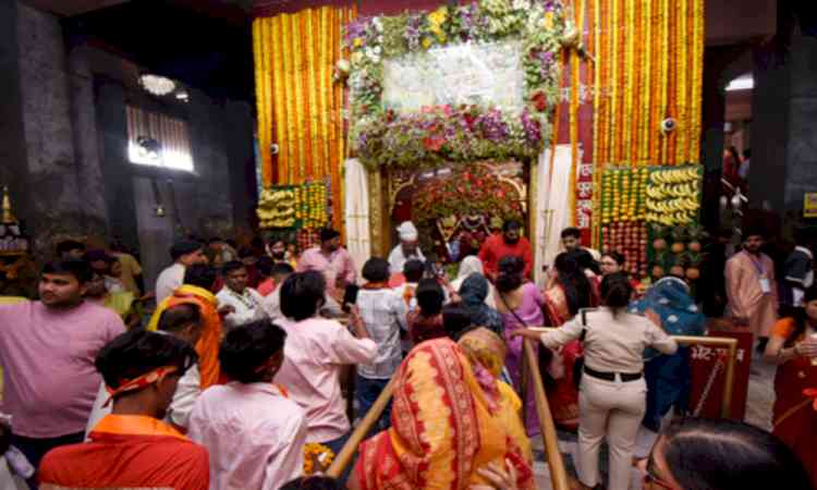 Ram Navami celebrations underway in Patna with devotion, grandeur; Nitin Nabin prays at Mahavir Temple
