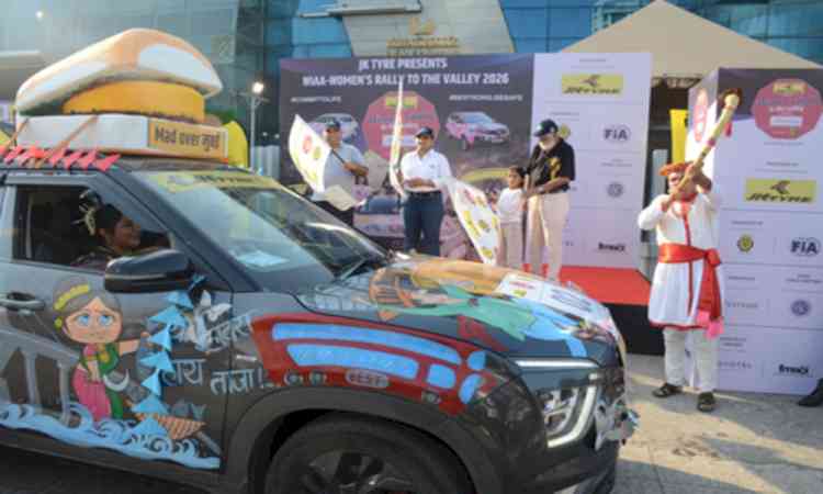 WIAA Women’s Car Rally to Valley 2026 flags off from Mumbai with over 200 participants