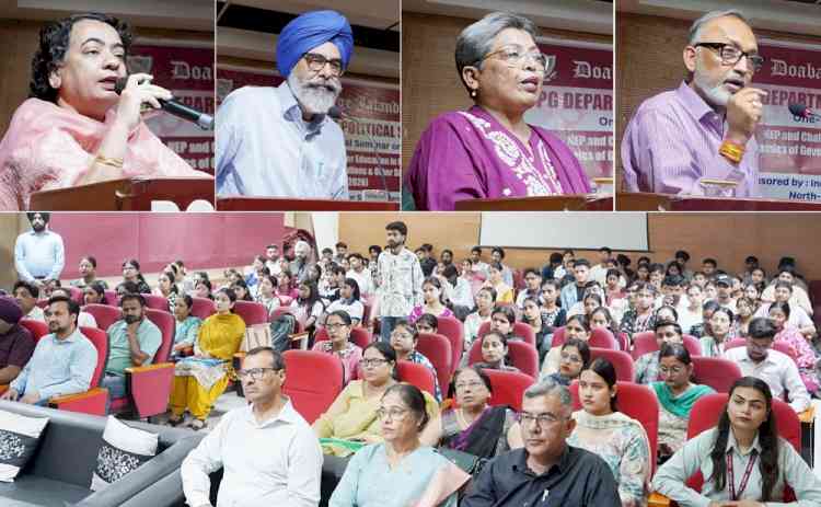 ਦੋਆਬਾ ਕਾਲਜ ਵਿੱਚ ਉੱਚ ਸਿੱਖਿਆ ਅਤੇ ਐਨਈਪੀ ਦੀ ਚੁਣੌਤਿਆਂ ’ਤੇ ਸੈਮੀਨਾਰ ਅਯੋਜਨ