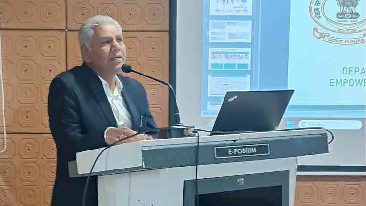 Special lectures on Post Matric Scholarship (PMS) Scheme by Navdeep Kaushal