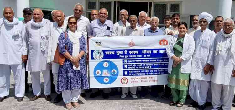 वरिष्ठ नागरिकों के लिए दंत स्वास्थ्य जागरूकता शिविर आयोजित