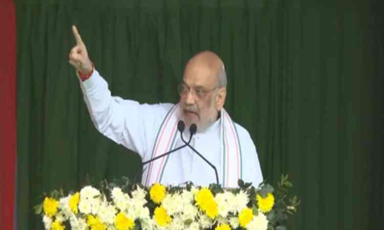 Amit Shah blasts Cong at Assam rally; highlights BJP govt's peace initiatives, development agenda