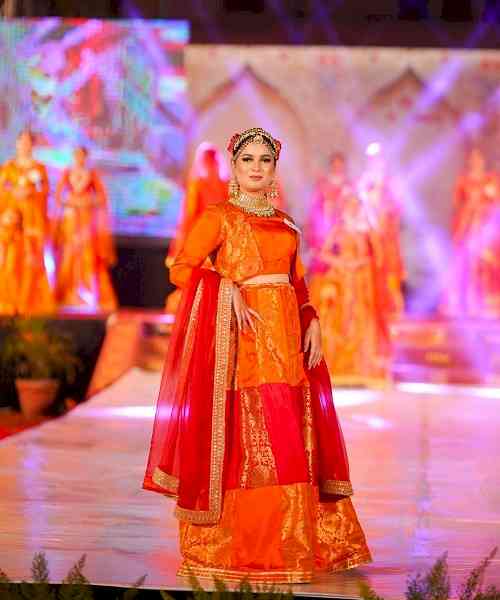 Grand celebration of the internationally renowned and vibrant Fashion Show Sukriti ’26 – Heritage to Haute at KMV