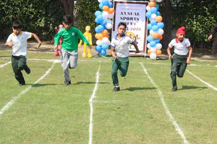 Grand Inter-House Sports Meet Celebrated at Ivy World School
