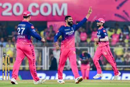 IPL 2026: Burger, Archer, Jadeja pick two wickets each as RR bowl out CSK for just 127 