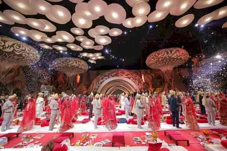 Delhi CM Rekha Gupta blesses 51 couples at mass wedding