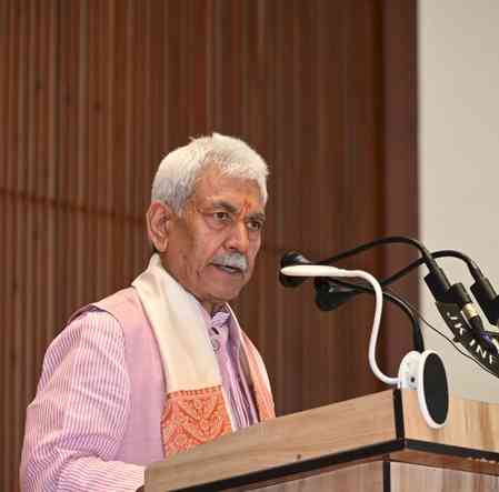 Culture & spiritual treasures of J&K will shape brighter future for all: L-G Sinha