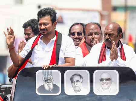 Udhayanidhi Stalin intensifies attack on AIADMK, frames TN polls as battle for state autonomy