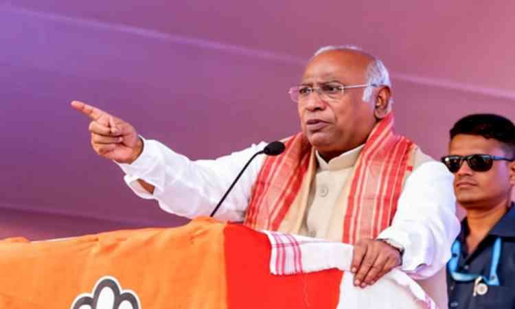 BJP leadership looting public, plundering nation: Kharge on 'rising' costs of essentials