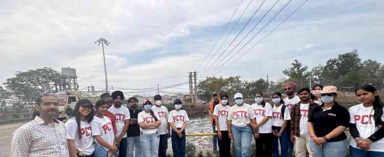 BTTM Students Visit Buddha Nala, Raise Concern Over Pollution