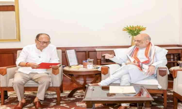 HM Shah asks Manipur CM to fast-track peace efforts, strengthen inter-community harmony