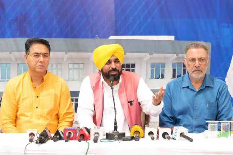 Chandigarh falls under Centre’s jurisdiction; Union Home Minister is responsible for attack outside BJP office: CM Bhagwant Singh Mann