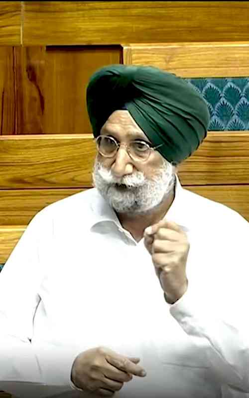 Issue Raised in Lok Sabha- BJP also failed to dismantle the nexus between terrorists and gangsters: Sukhjinder Randhawa