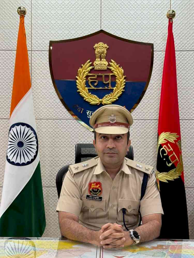 Rohtak's Newly Appointed SP, Gaurav Rajpurohit, Assumes Charge