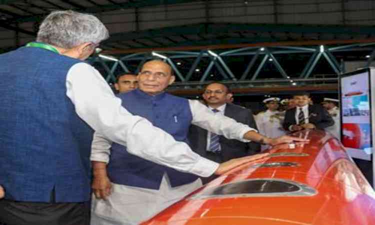 Rajnath Singh lays foundation stone of tunnel in Visakhapatnam to boost naval research
