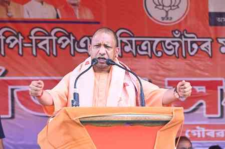 Yogi Adityanath slams Congress, AIUDF in Assam, vows to stop 'Love Jihad, Land Jihad'