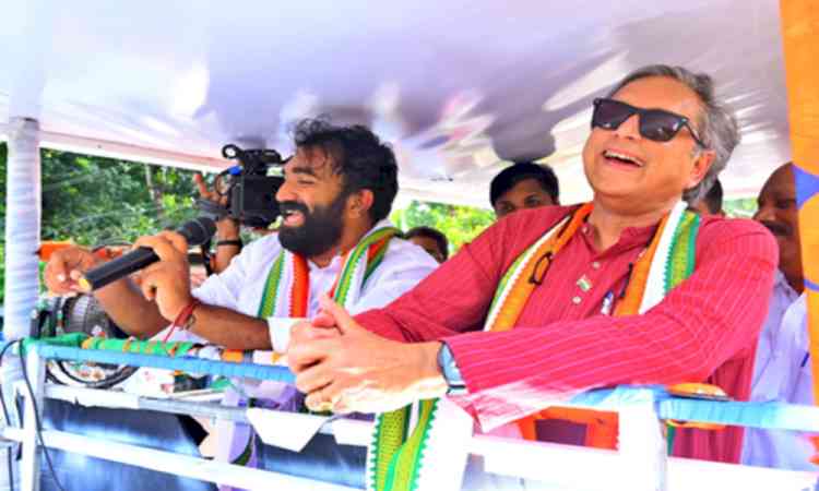 Tharoor declines additional campaign requests in Kerala, cites ECI time limits