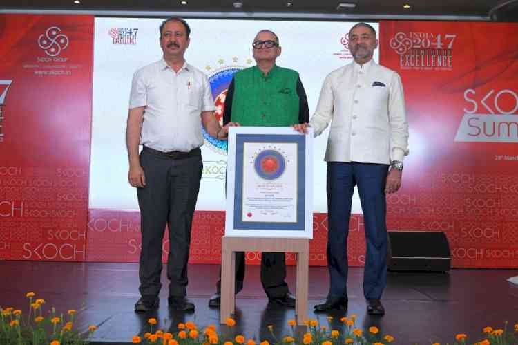 Nauni Varsity Bags SKOCH Award Winner for Silver Category in Horticulture