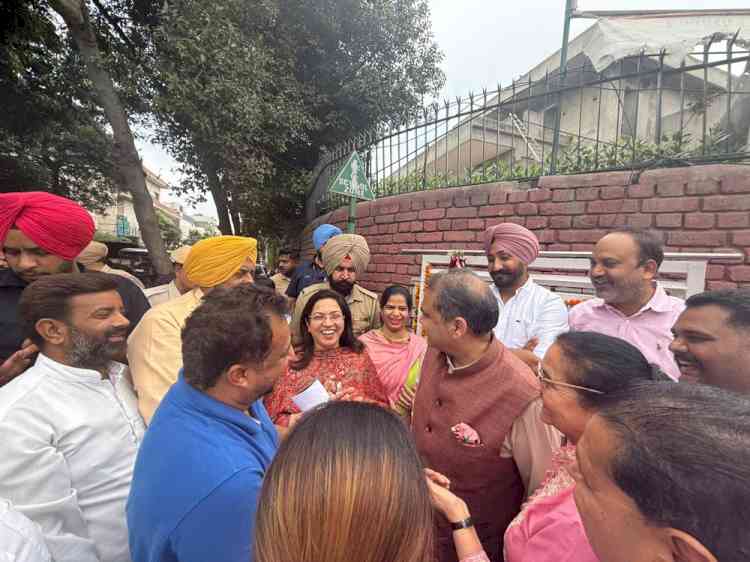 Cabinet Minister Sanjeev Arora launches ₹4.10 crore road projects in Ludhiana