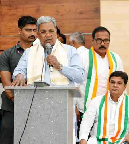 BJP is afraid of bypoll defeat, spreading propaganda on Congress: Siddaramaiah