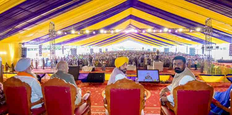 CM Bhagwant Singh Mann gifts Jaito development projects worth ₹28.68 crore