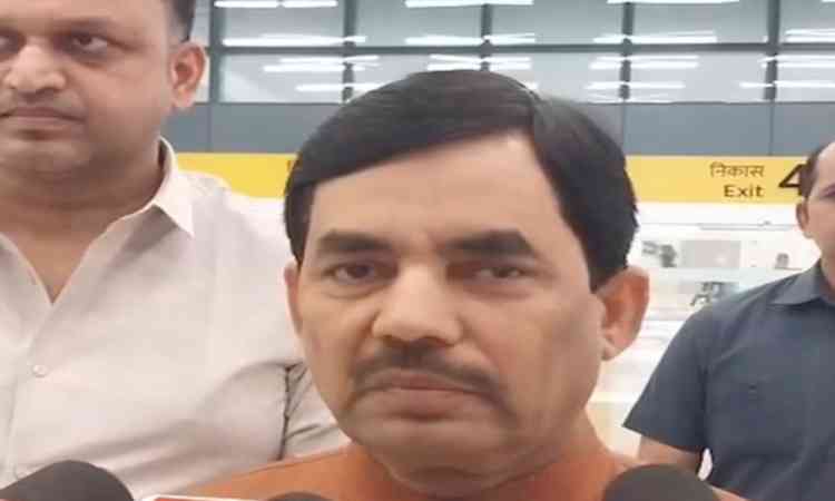 'Not EVMs, Trinamool's result will be bad': Shahnawaz Hussain on Bengal polls