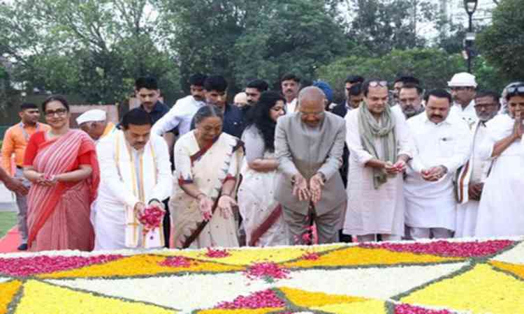 Ex-President Ram Nath Kovind, Meira Kumar pay tributes to Babu Jagjivan Ram