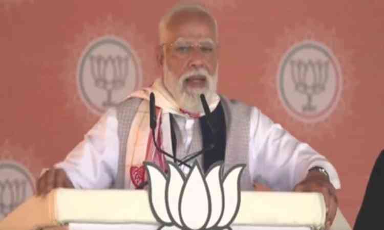 For Congress, power is above national interest and rights of indigenous people: PM Modi in Assam