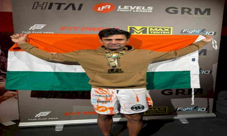 Sangram Singh registers hat-trick of MMA victories