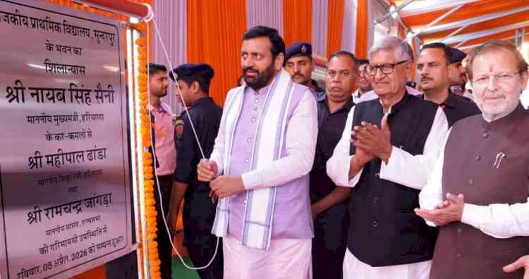 सीएम नायब सिंह सैनी ने महम में किया 202.77 करोड़ रुपये की विकास परियोजनाओं का उद्घाटन एवं शिलान्यास