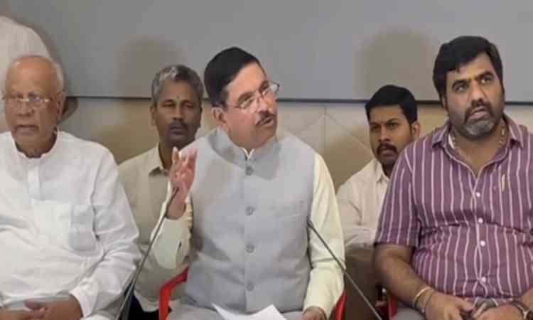 Congress using North-South divide to incite conflict: Pralhad Joshi ​