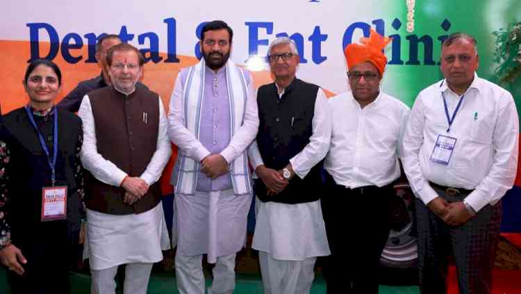 CM Nayab Saini Unveils Mobile Medical Bus for Dental, ENT, and Dermatology Care