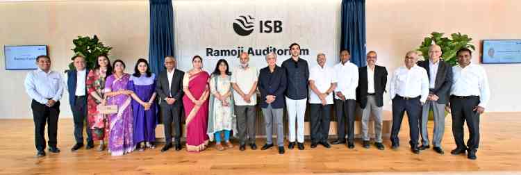Inauguration of Ramoji Auditorium at ISB