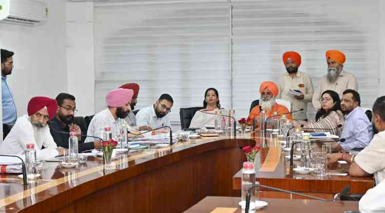 Buddha Dariya Rejuvenation Project: MP Seechewal, Mayor Inderjit Kaur and MC Chief Dr Gupta hold review meeting