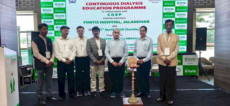 Fortis Hospital Jalandhar Hosts State-Level CME on Dialysis