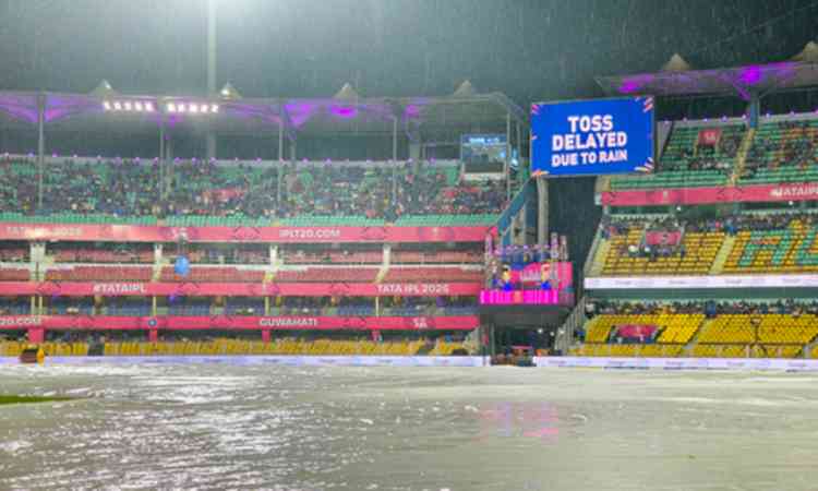 IPL 2026: Rain delays start of Match 13 between Rajasthan Royals and Mumbai Indians 