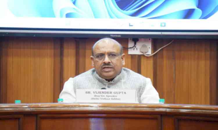 Day after breach, Delhi Assembly Speaker Vijender Gupta reviews security