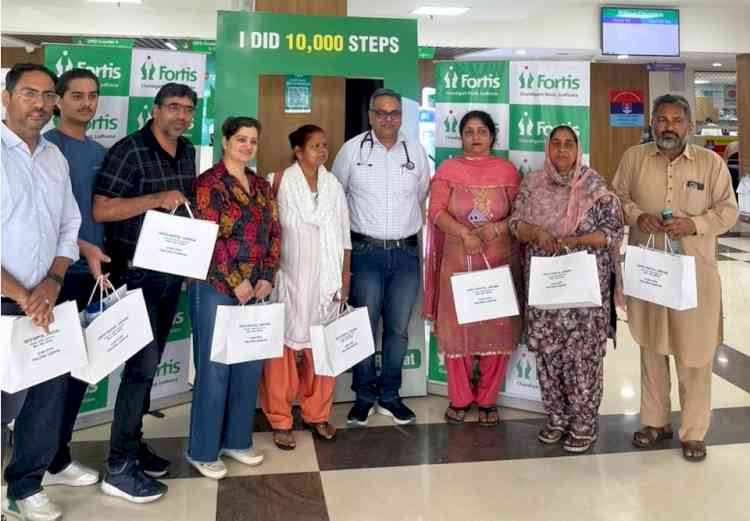 Fortis Hospital Ludhiana Marks World Health Day with “Walk, Win, Repeat – 10,000 Steps Challenge”, Inspires City to Embrace Preventive Health
