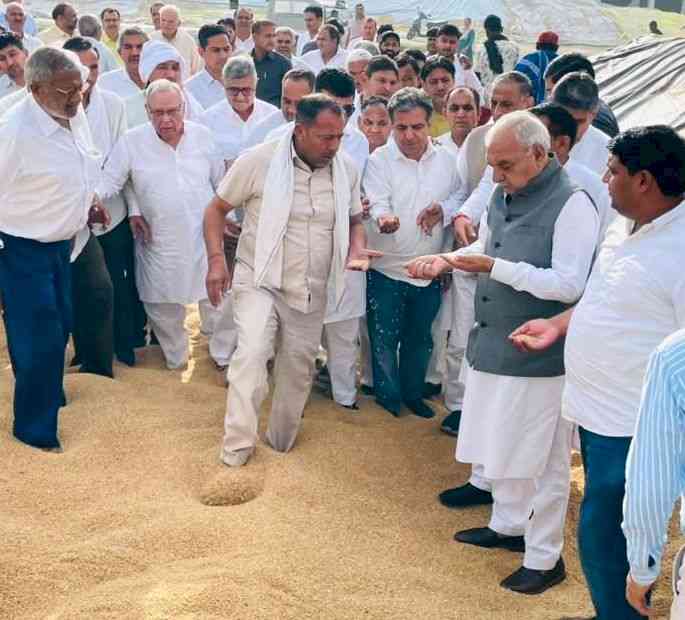 Former CM Hooda to Tour Mandis across the State; Begins in Sampla