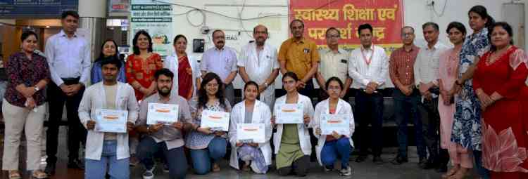 VC Dr. H.K. Agarwal inaugurates Poster Exhibition on World Health Day