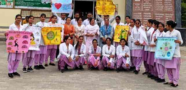 Awareness Program by Nursing Students on World Health Day