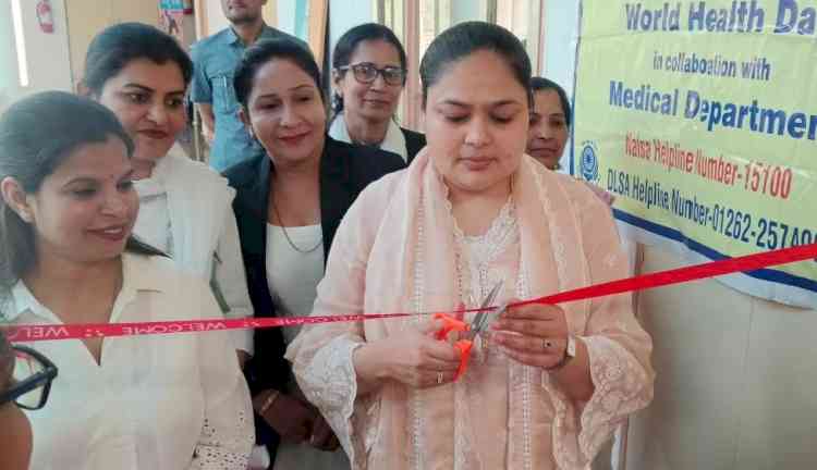 विश्व स्वास्थ्य दिवस पर एडीआर सेंटर में स्वास्थ्य जांच शिविर आयोजित