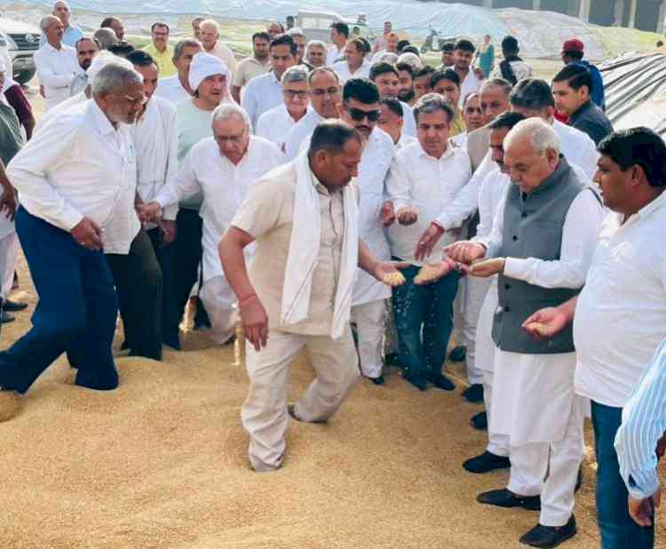 फसल खरीद को लेकर हरियाणा की मंडियों का दौरा करेंगे पूर्व सीएम हुड्डा