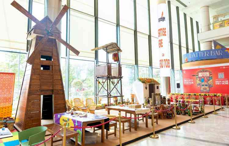 Baisakhi spirit comes alive at CP67 with traditional decor