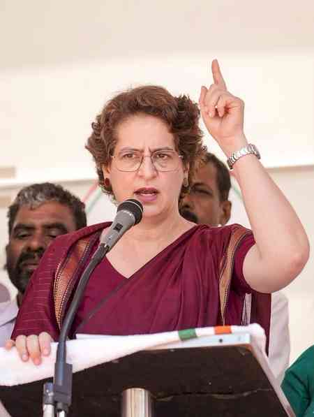 ‘Arrogance and guilt’: Priyanka Gandhi targets BJP over Khera row​