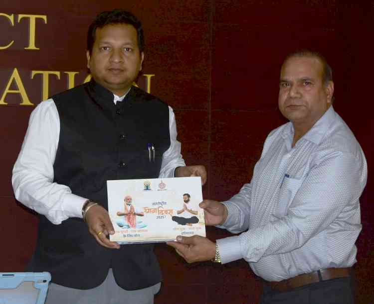 AYUSH Department Conducting Health Screening at 18 Locations Through Yoga Camps: DC Sachin Gupta
