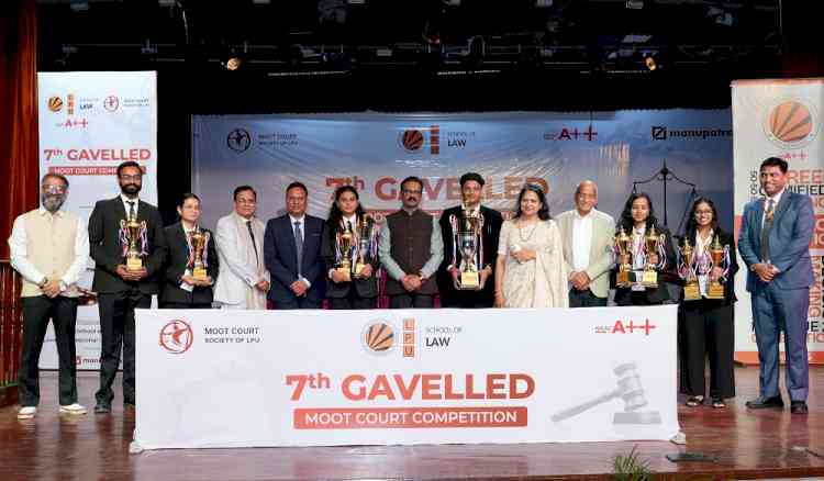 LPU Organised the 7th Gavelled Moot Court Competition 2026, Featuring India’s Emerging Legal Talent