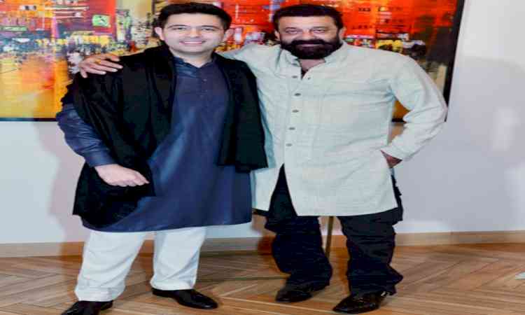 Raghav Chadha meets Sanjay Dutt: Always rooting for you