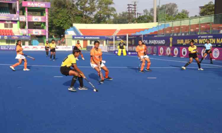 Sub-jr Women's National Hockey: Odisha, MP, UP, Jharkhand reach win, reach semis